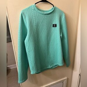 Men’s Small Mint Green Crewneck Sweater
